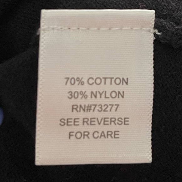 Croft & Barrow Crew Neck Cardigan in Black - Picture 6 of 6